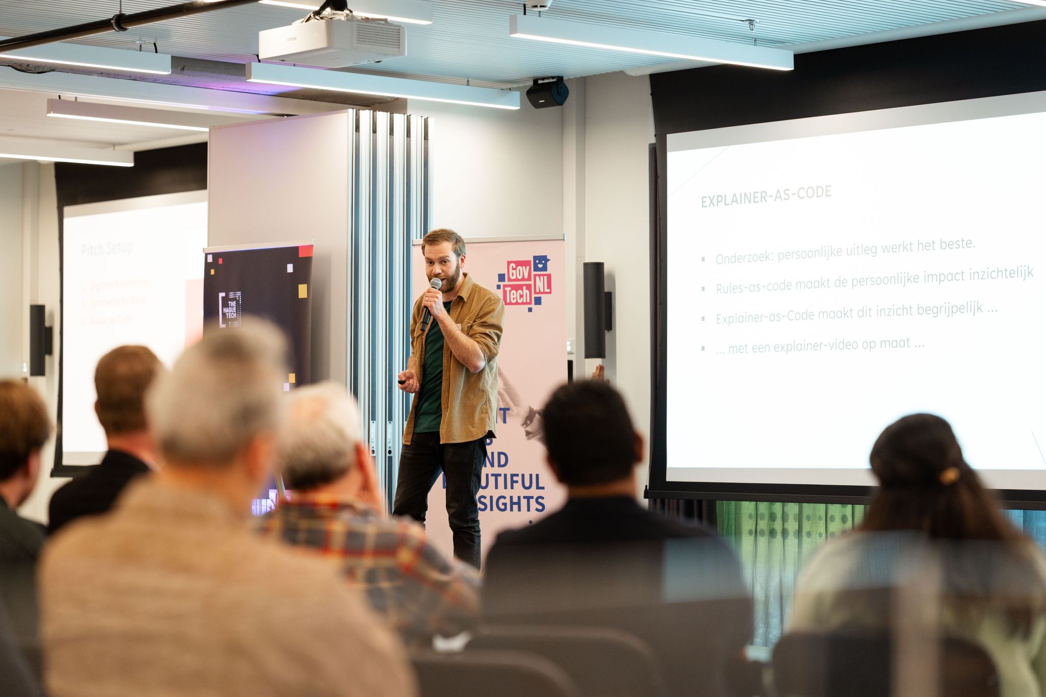 Team Faiber tijdens de OneGov AI Hackathon